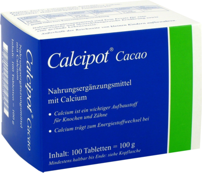 CALCIPOT Cacao Kautabletten