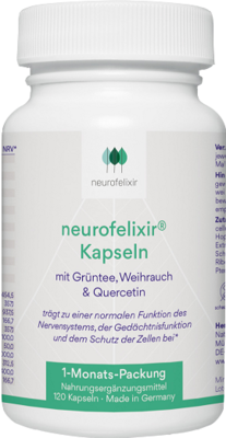 NEUROFELIXIR für Nerven & Konzentration Kapseln